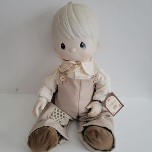 Precious Moments Mikey Porcelain Collectors Doll Vintage 1980’s No Box